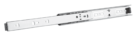 Corredera Accuride C2132 para cajón de madera de uso ligero de extensión 3/4, para montaje lateral, capacidad 34 kg