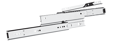 Corredera Accuride C4034 para cajón ancho de alta capacidad, de sobreextensión total, para montaje lateral, capacidad 68 kg