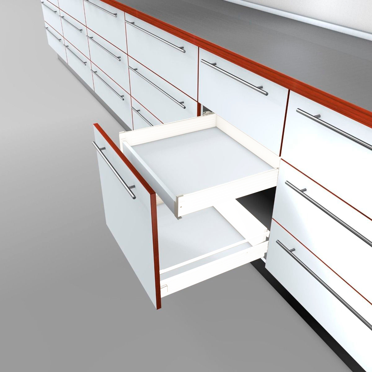 Cajón Interno METABOX altura 