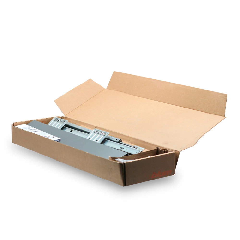 Kit Cajón MERIVOBOX, altura M, longitud 500 mm, color gris orión