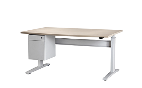 Cajonera metálica PUPPY para fijación bajo cubierta, color Blanco