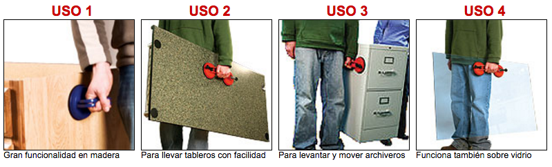 Ventosas carga fácil HOD 