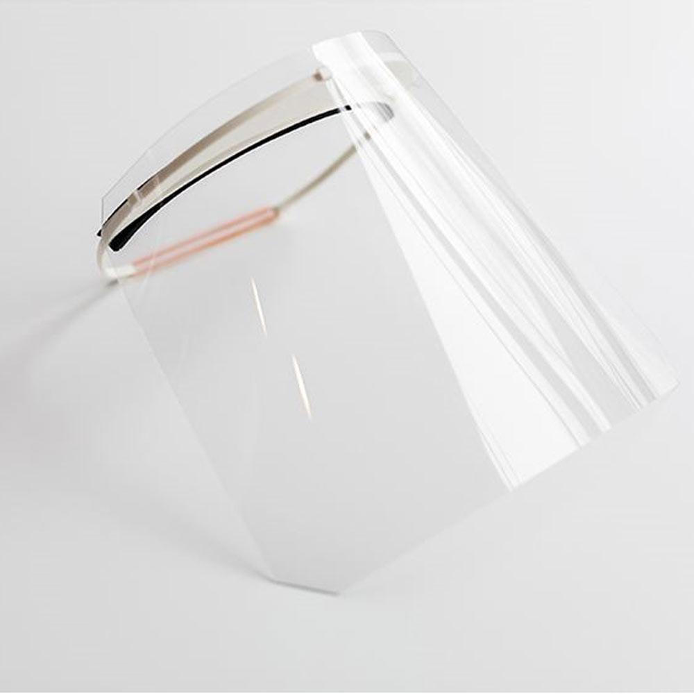 Careta de protección de grado Médico, medidas 27.94 X 24 cm, material policarbonato