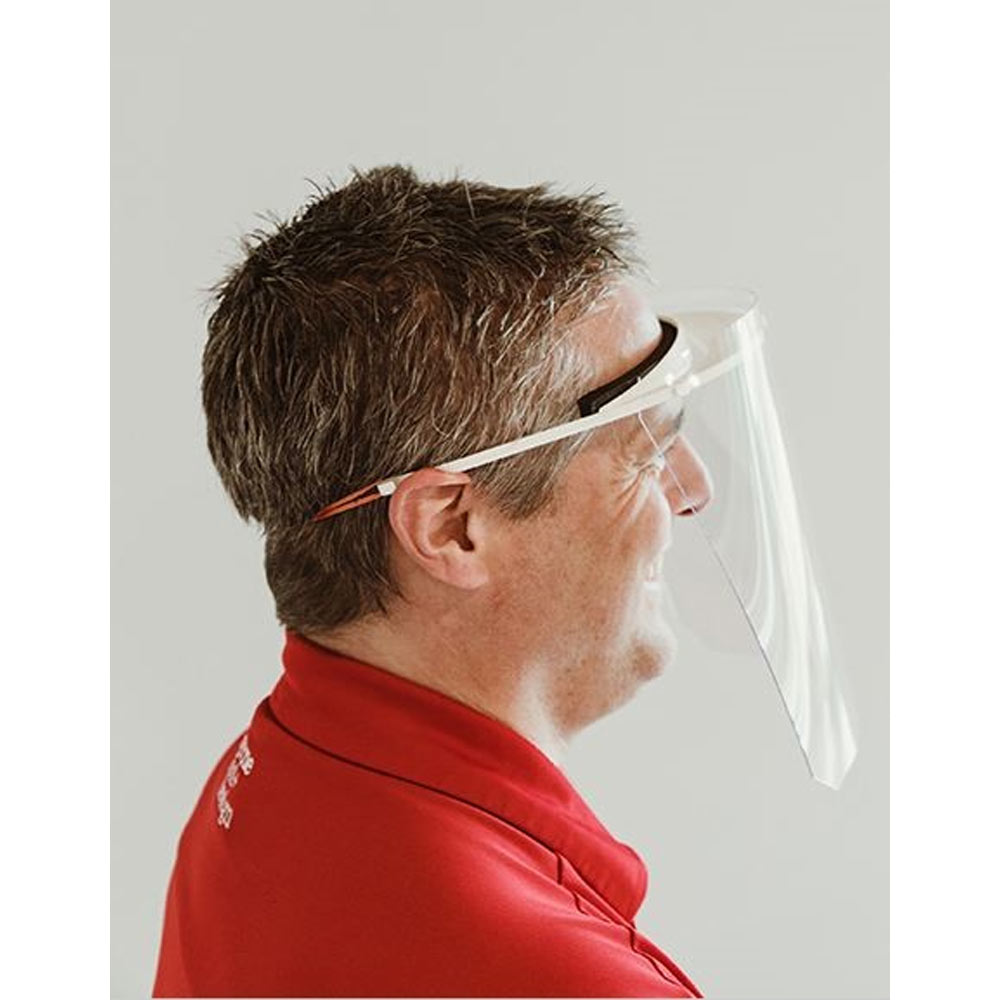 Careta de protección de grado Médico, medidas 27.94 X 24 cm, material policarbonato