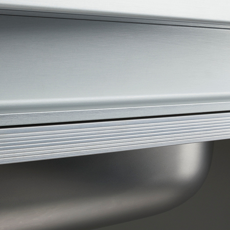 Manguete de aluminio para armado de gabinete de fregadero