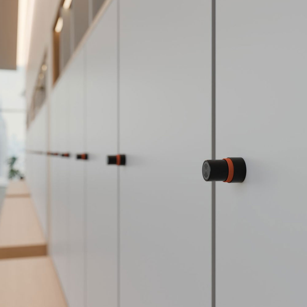 Cerradura Electrónica OTS.20 Batteryless para locker o mueble