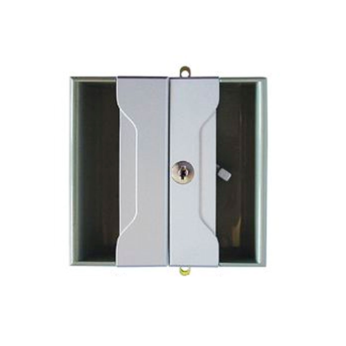 Cerradura y jaladera para locker con españoleta