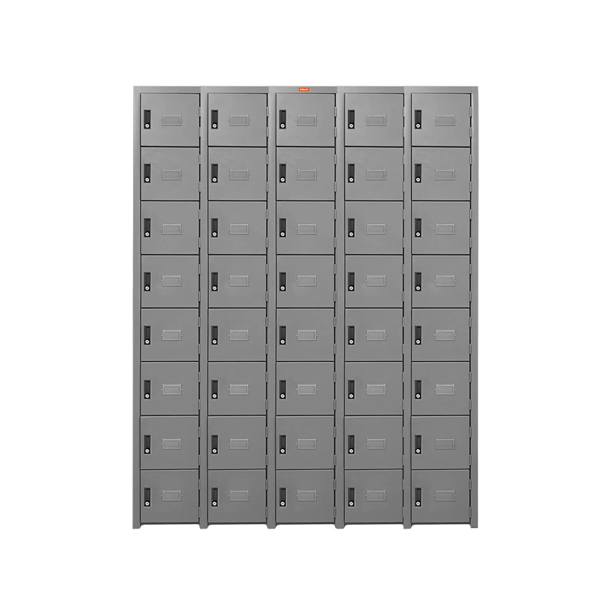 Cerradura con Jaladera para mueble metálico, acabado negro