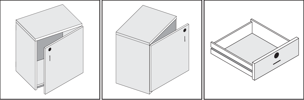 Cerradura con resorte para puerta o cajón de gabinete