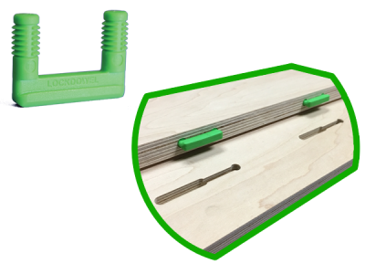 Sistema de unión LOCKDOWEL E900BP mini para madera