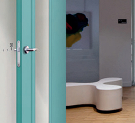 Cierre suave para puerta de comunicación LDD-V (Lado derecho)