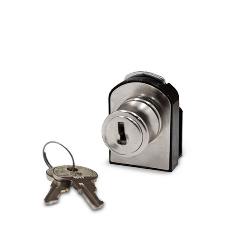 Cerradura para puerta de vidrio con jaladera