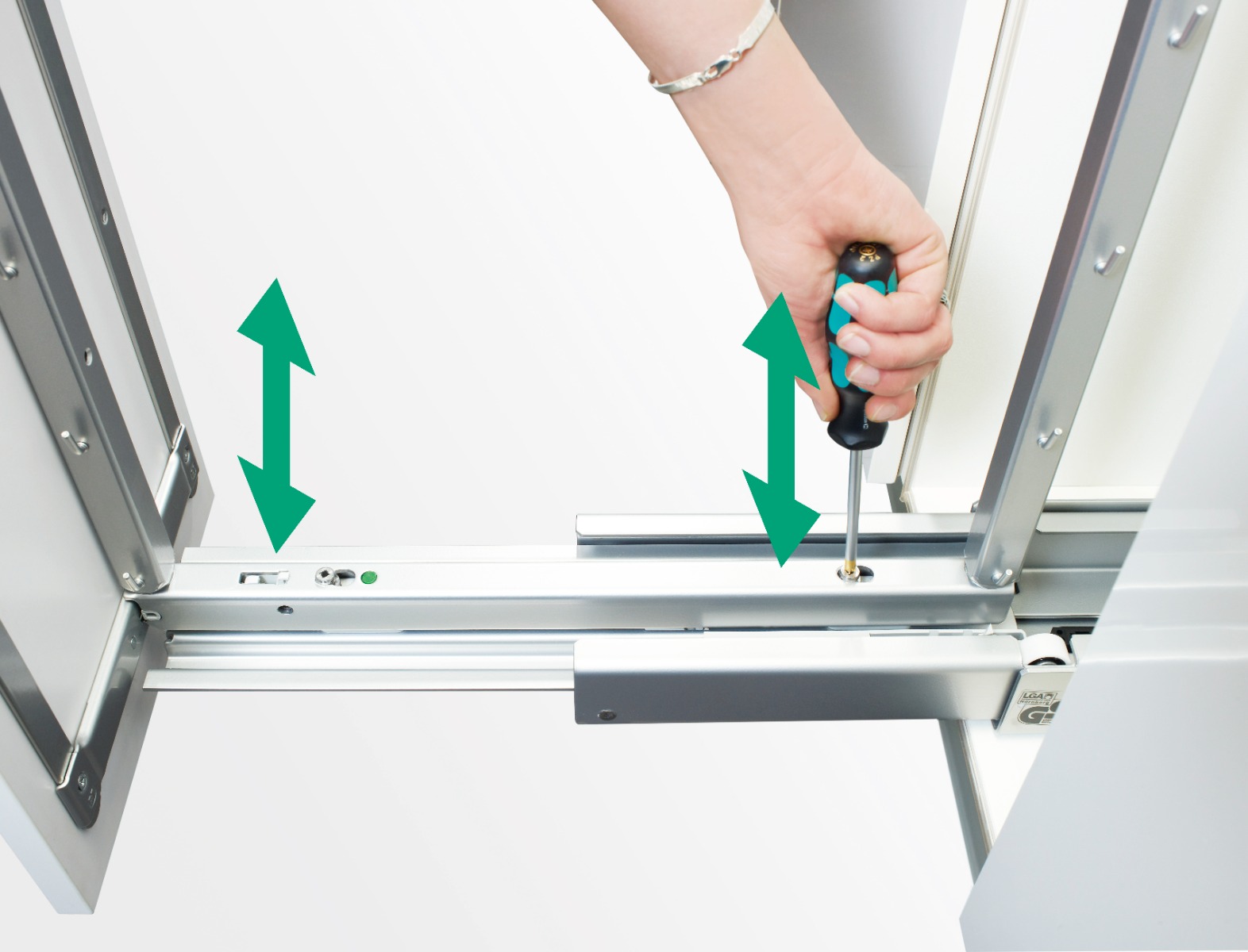 Kit 01 - Extraíble para cocina DISPENSA con 6 entrepaños STYLE para mueble de 300 mm de ancho