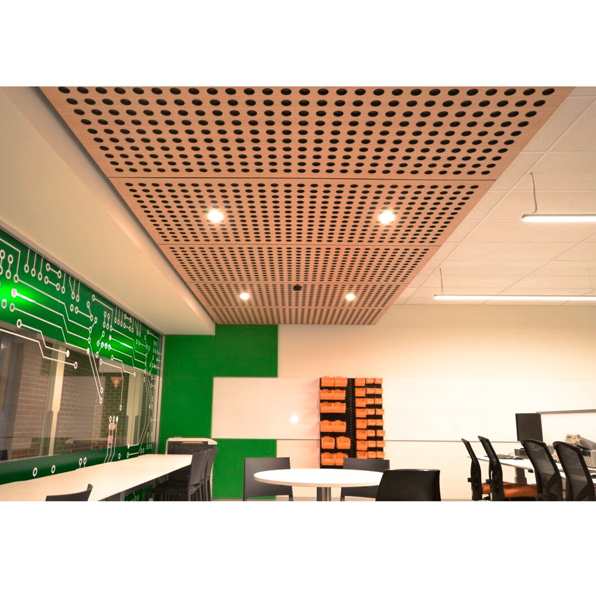 STRIPLOX CLIP 50 para fijación de repisa o mueble pequeño, Ø 49.5mm, color negro