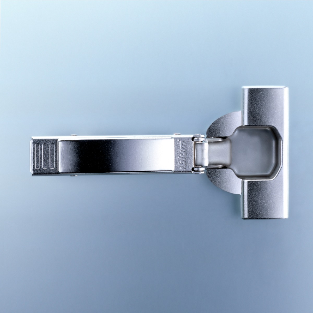 Tapa metálica níquel para bisagra recta, de 45° y esquina ciega