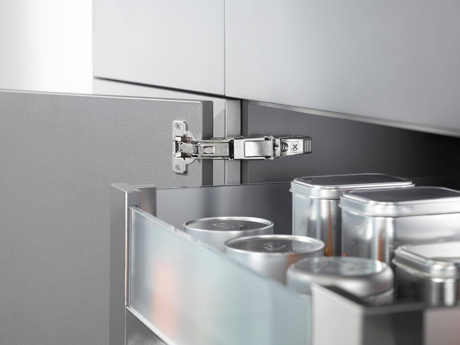 Bisagra CLIP top 155° sin muelle, para atornillar