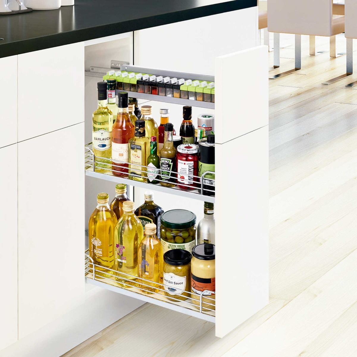 Extraíble de cocina para gabinete inferior COMFORT II