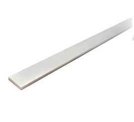 Perfil de plástico para lámpara TOUCAN para entrepaños de cristal, acabado anodizado | M12 