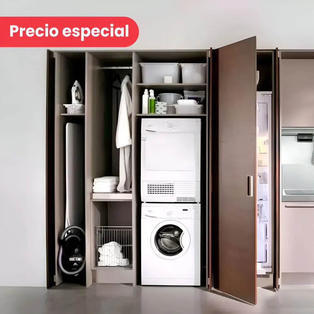 Sistema corredizo CONCEPTA para puertas de madera abatibles e insertables