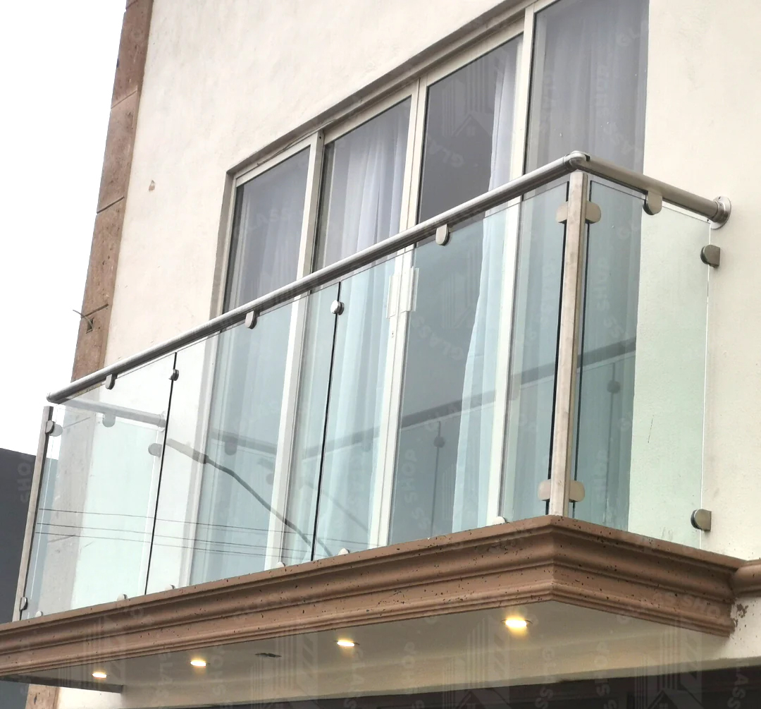 Conector para panel de cristal, para vidrios de 5 a 10 mm de espesor