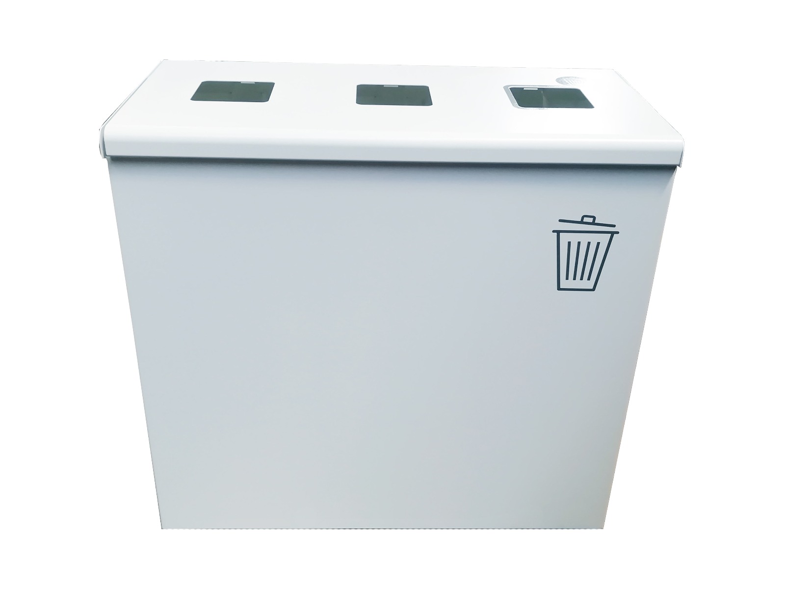 Bote de reciclaje BOX 6055 medida 75 x 36 x 70 cm - 120L