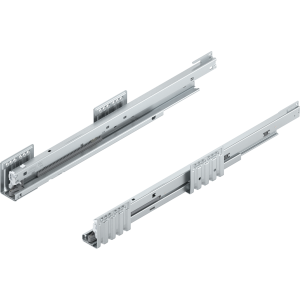 Juego de correderas MERIVOBOX, con BLUMOTION, medida 500 mm, capacidad 40 kg