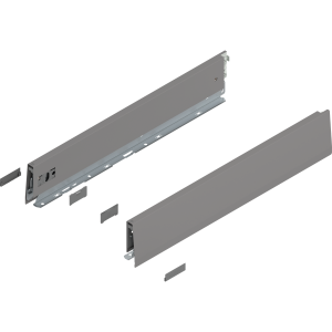 Juego de costados MERIVOBOX, altura M, longitud 500 mm, GRIS INDIUM MATE