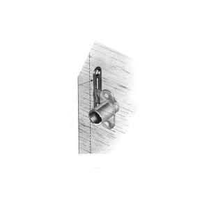 Cilindro CB-191 montaje vertical, para puerta corrediza o abatible, giro 180º.