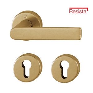 manijas para puertas color láton HOPPE