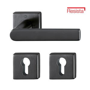 manija cuadrada para recámara color negro