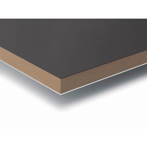 Panel RAUVISIO FINO mate GRIS OBS 154331, medida 1220 x 2800 mm, espesor 18 mm
