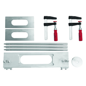 Kit para instalación de bisagras CEAM URBAN 1330 con marco, plantillas y prensas de bloqueo