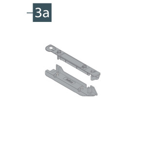 Soporte para SERVO-DRIVE fijación a piso y techo