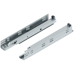 Correderas ocultas TANDEM PLUS con TIP-ON integrado, extensión total