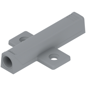 Base en CRUZ para TIP ON, para puertas, color gris