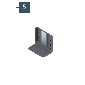 Soporte para fijacion doble para SERVO-DRIVE