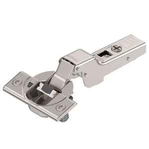 Bisagra CLIP top BLUMOTION 110°, con muelle, taquete Ø8mm, montaje a presión (medio cubrimiento) con accesorios