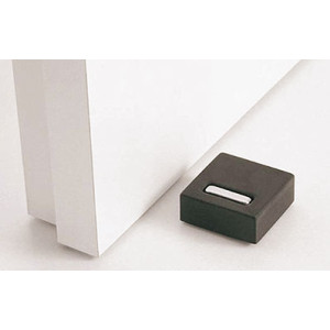 Tope de goma TAVOLO para puerta, color negro