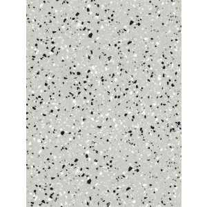 Cubierta de Superficie Sólida Everform™, color 410 ArgentoTerrazo Matrix, 0.76 X 3.67 m