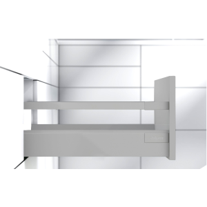 Cajón TANDEMBOX antaro con galería, altura C, color gris