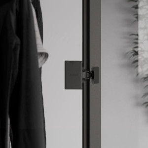 Perfil CONECTA para puerta con perfil de aluminio