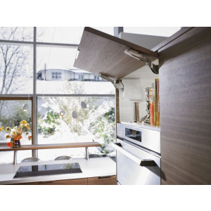 AVENTOS HK-S BLUMOTION | Sistema abatible para apertura de puerta con cierre suave