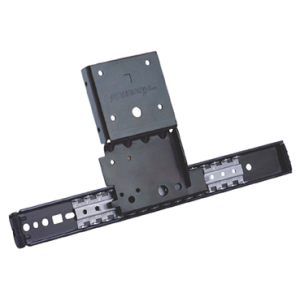 Correderas CB1234-20D de 500mm para puerta vertical insertable, capacidad 14kg.