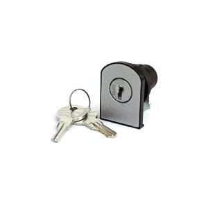 Cilindro CB-317 para cerradura de puerta de vidrio de 6 a 12 mm