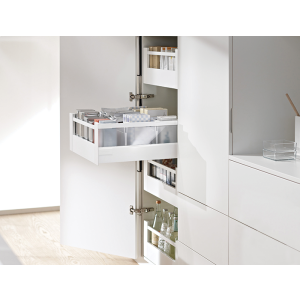 Cajón interno TANDEMBOX antaro con galería, altura D, color blanco