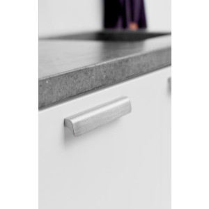 Jaladera Fall, long. 236 mm, acabado inox