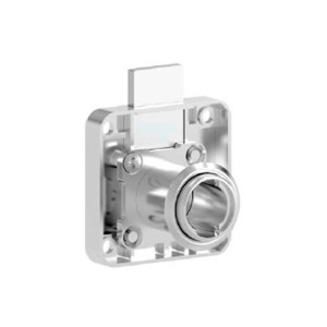 Cerradura con resorte para cajón de madera