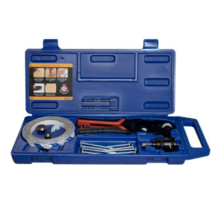 Kit HOLE-PUNCH para fabricación de tapitas, para cubrir tornillería o barrenos