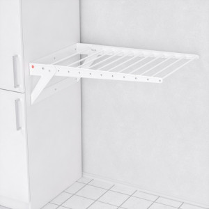 Mecanismo abatible LAUNDRY para tender ropa, color blanco