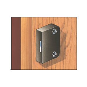 Cerradura vertical con caja cuadrada